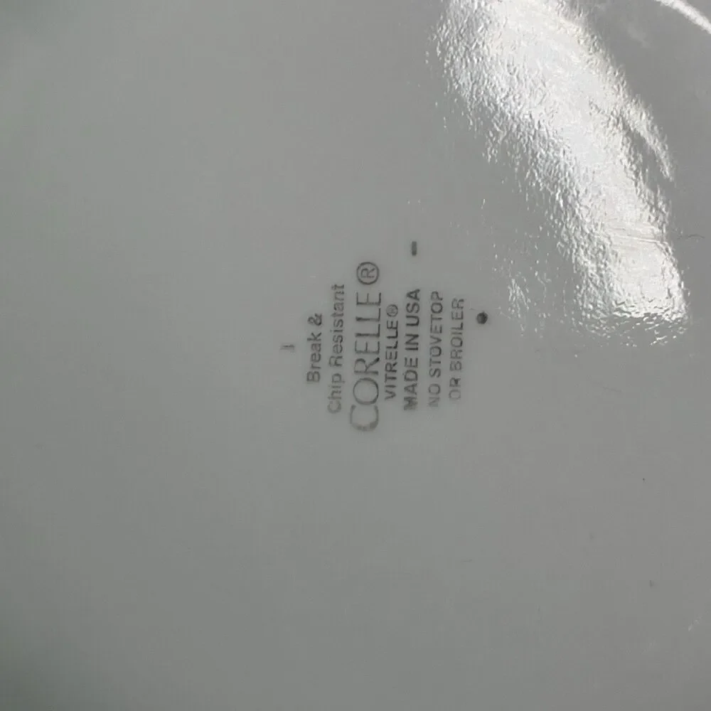 Corelle City Block Black & White 6 3/4